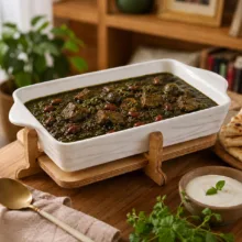ظرف سرو مدل کلاسیک کد E-B-01 به همراه استند