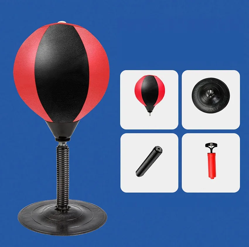 اسباب بازی مدل کیسه بوکس رومیزی طرح table boxing مجموعه 4 عددی کد 518-1A
