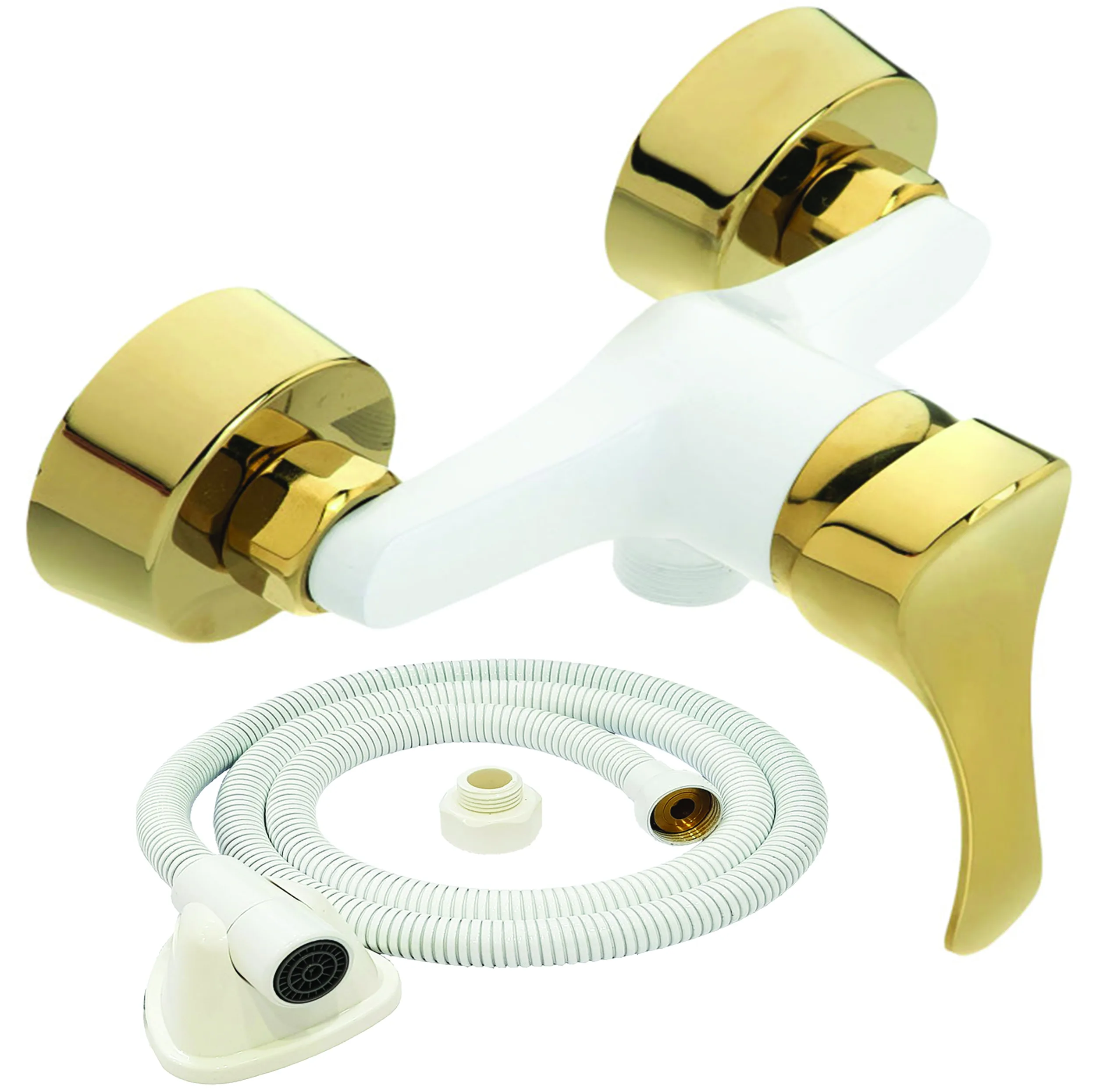 شیر سرویس بهداشتی ایلمان مدل لاله WG900 به همراه شلنگ توالت