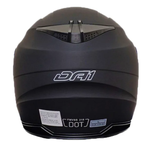 کلاه کاسکت دی ای وان مدل عینکدار کد DA_403_BLK