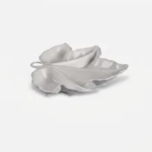 اردوخوری گلد کیش طرح برگ مدل GK602120، جنس سرامیک، مناسب شستشو در ماشین ظرفشویی
