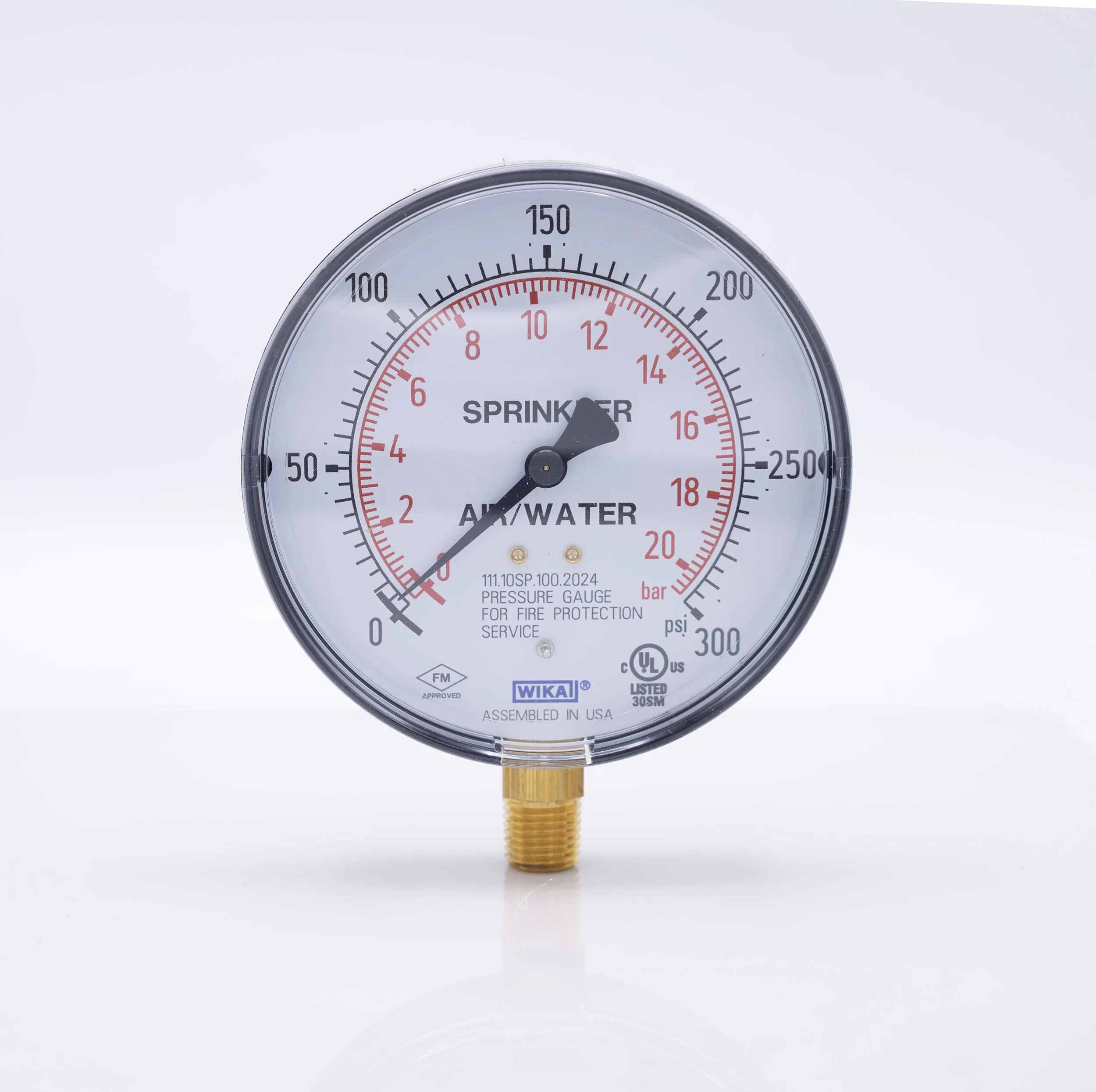 گیج فشار ویکا مدل 20bar-10cm
