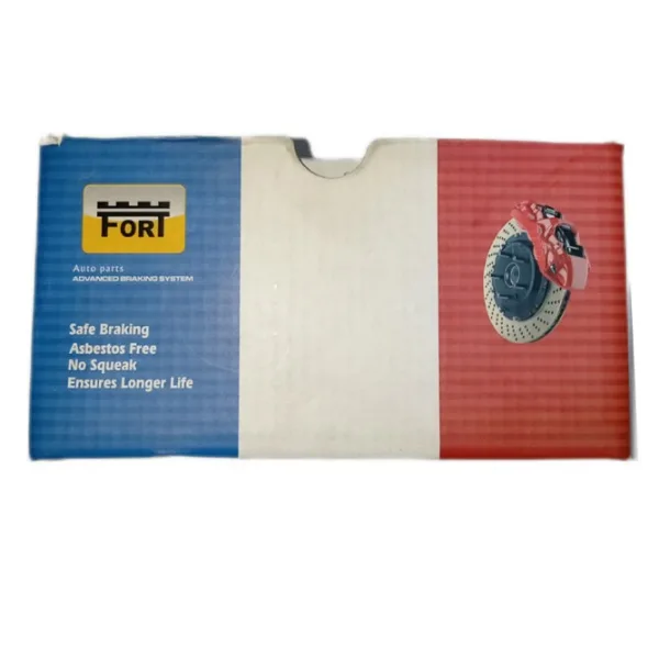 لنت ترمز دیسکی جلو فورت مدل Peugeot2ac کد fort16V070 دو جفت مناسب برای پژو 206 تیپ 2