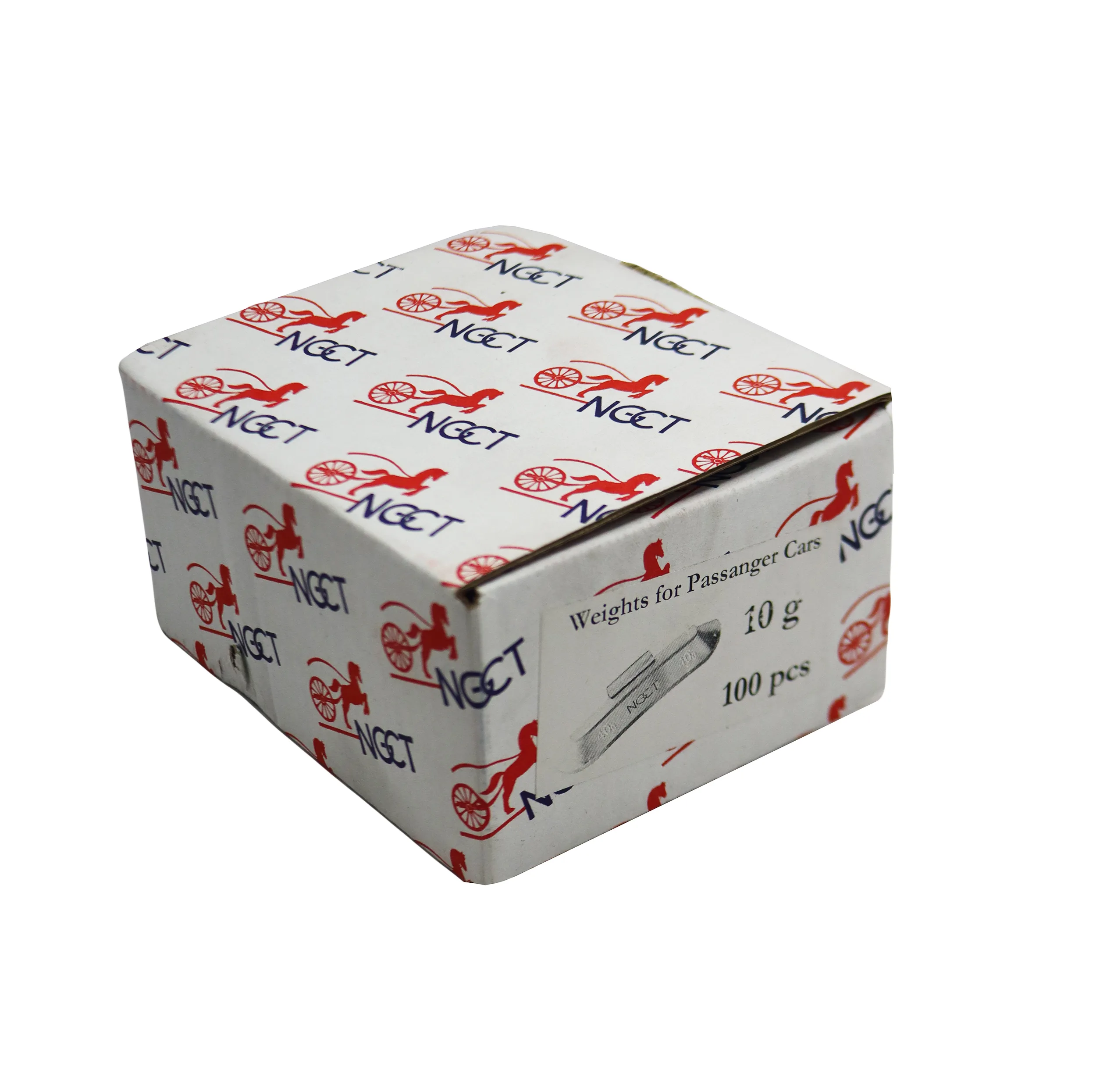 سرب بالانس لاستیک ان جی سی تی مدل گیره ای کد YP-10GR مجموعه 100عددی