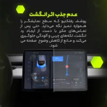 محافظ صفحه نمایش مانیتور خودرو مولتی نانو مدل X-S2M مناسب برای لاماری Echo بسته دو عددی