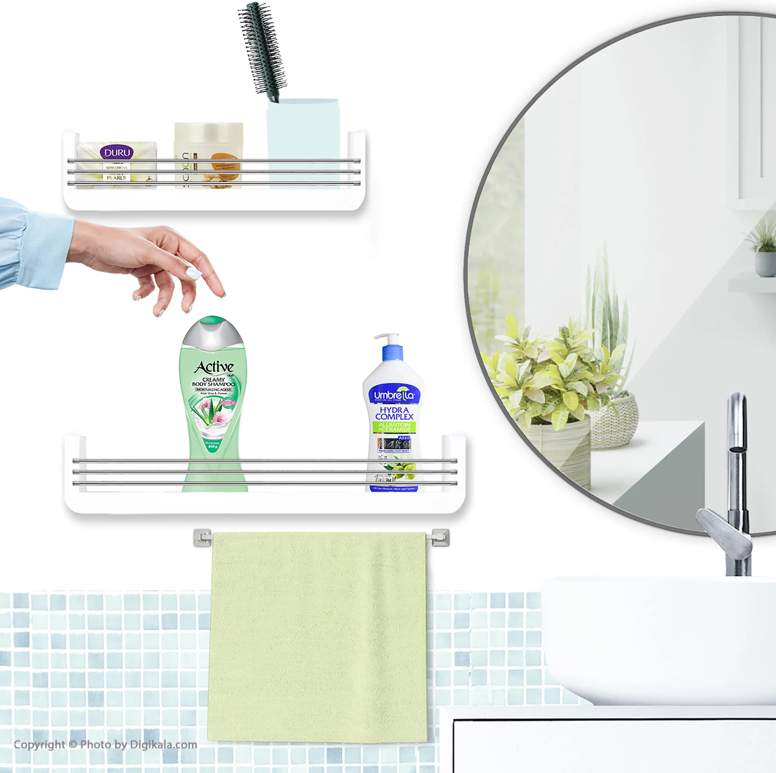 شامپو بدن کرمی اکتیو مدل Aloe Vera