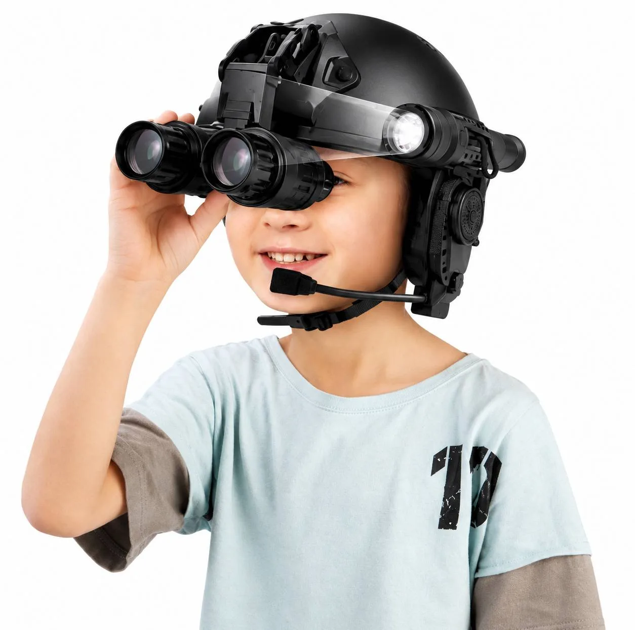 کلاه ایفای نقش مدل پلیس چراغ قوه دار کد 3-1261