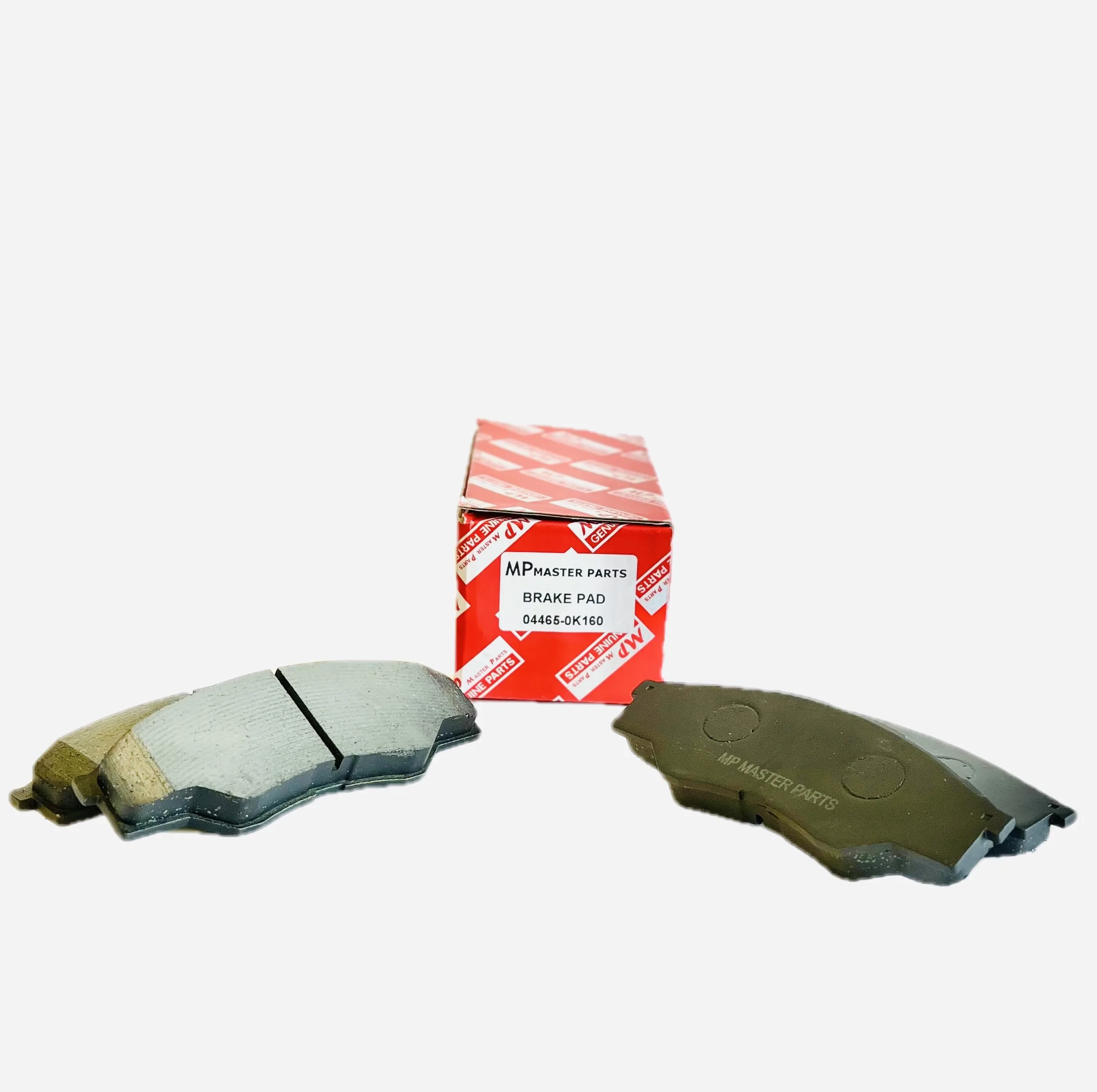 لنت ترمز جلو ام پی مدل MP-0K160 دو جفت مناسب برای تویوتا هایلوکس مدل 2006-2011 شاسی کوتاه