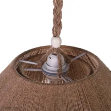 لوستر بافتنی مدل رز دوبل
