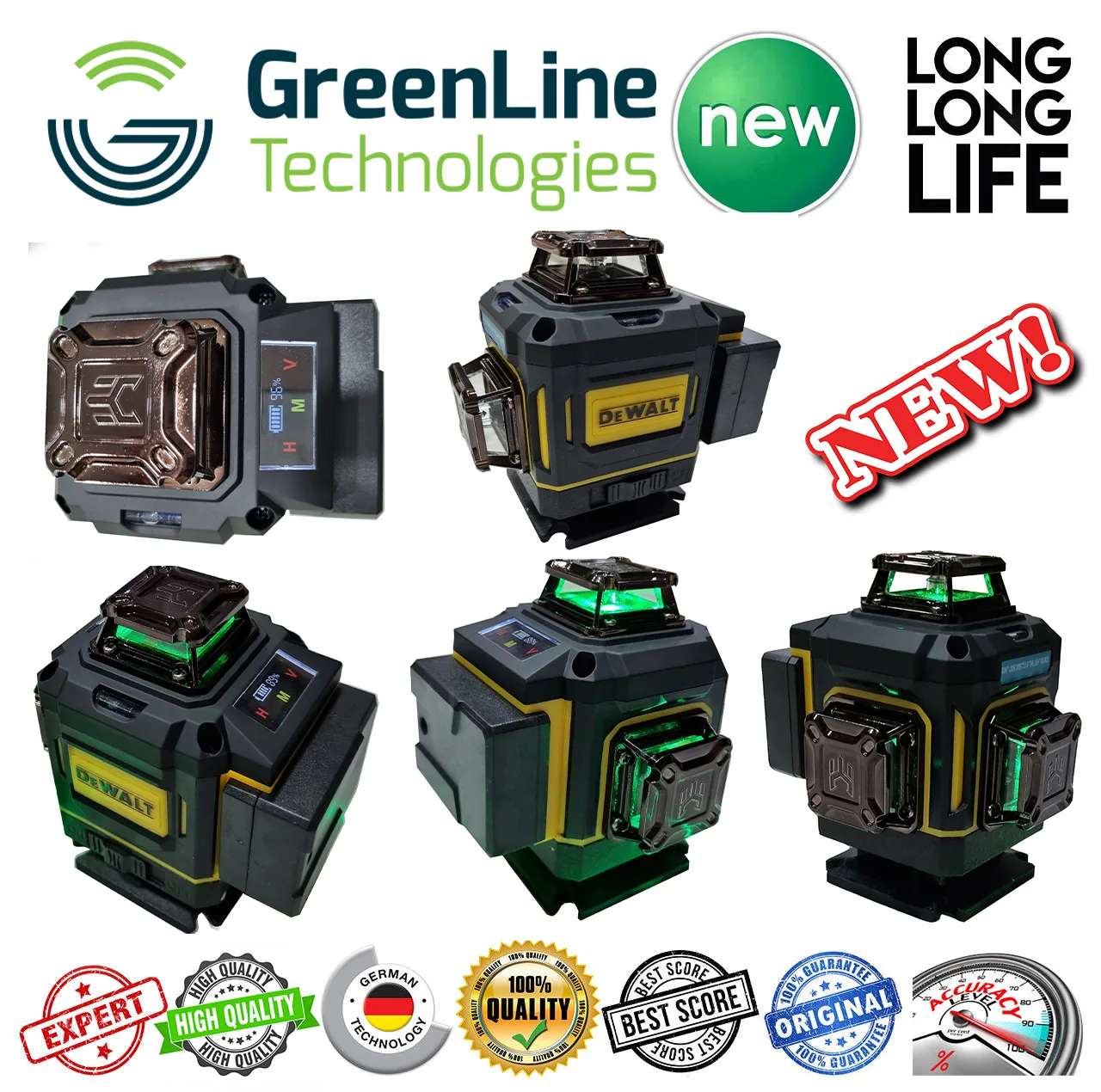 تراز لیزری  مدل 4 بعدی کد DW360-4D
