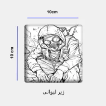 ست ماگ به همراه زیر لیوانی و پد ماوس مدل شیمیایی کد 179