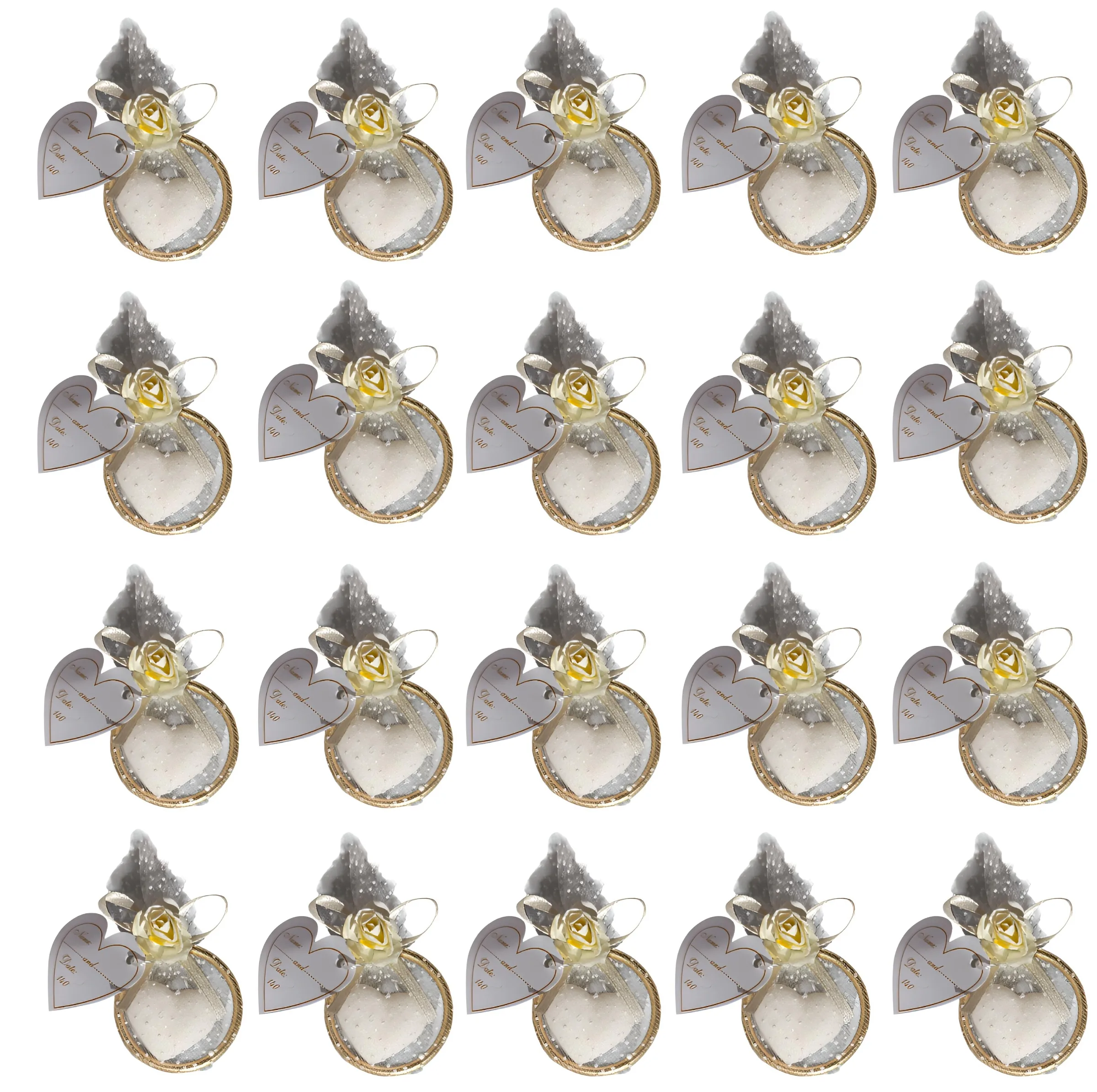 گیفت مدل Heart Ring بسته 50 عددی