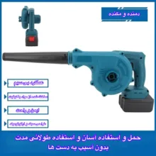 دستگاه دمنده و مکنده 400 وات مدل WDG03B