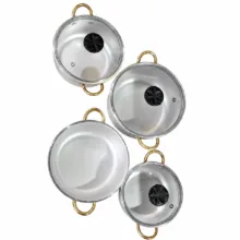 سرویس قابلمه و تابه روحی هفت پارچه کودک کاسیو مدل D70