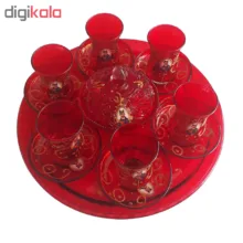 سرویس چای خوری 15 پارچه طرح شاه عباسی کد 1311