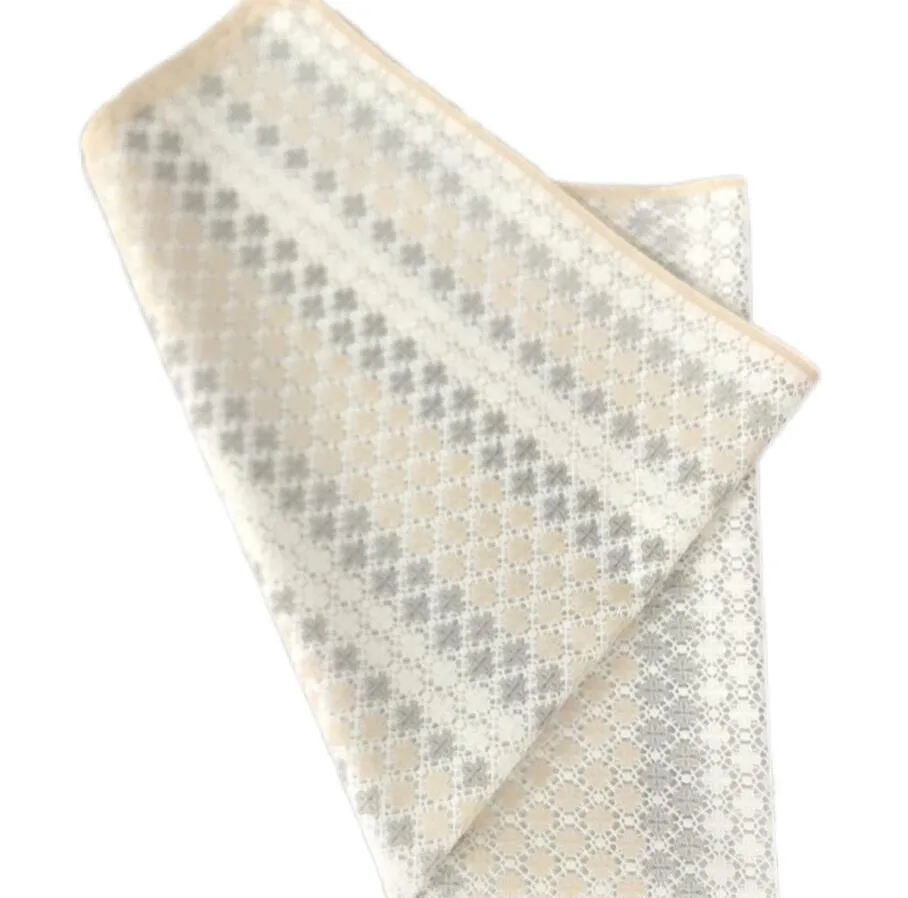سفره 24 نفره مدل رویال طرح گیپور سایز 600x140 سانتی متر کد 016