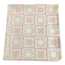 سفره 4 نفره مدل رویال طرح گیپور کد 05 سایز 100×100 سانتی متر
