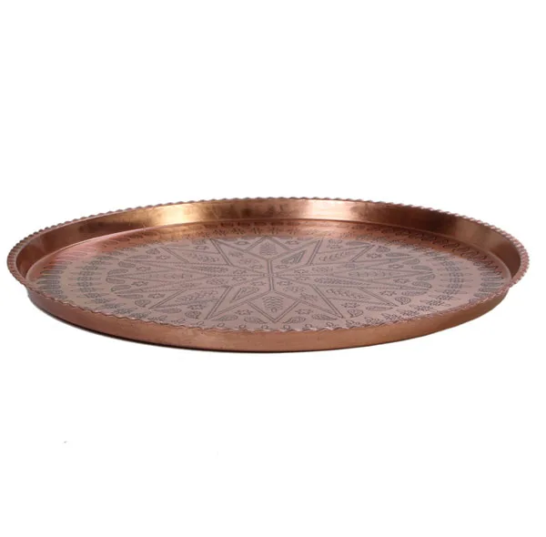 سینی مسی مدل گرد کد ZH56