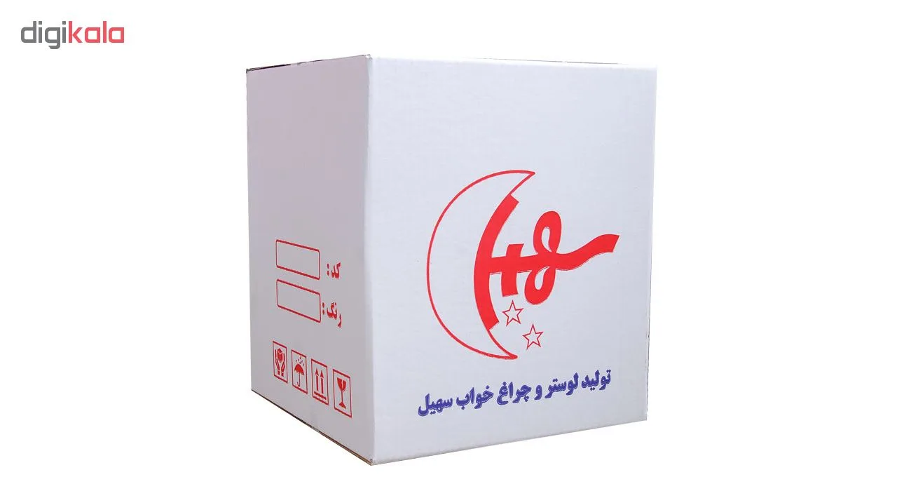 لوستر و چراغ آویز تک شعله سهیل مدل B1