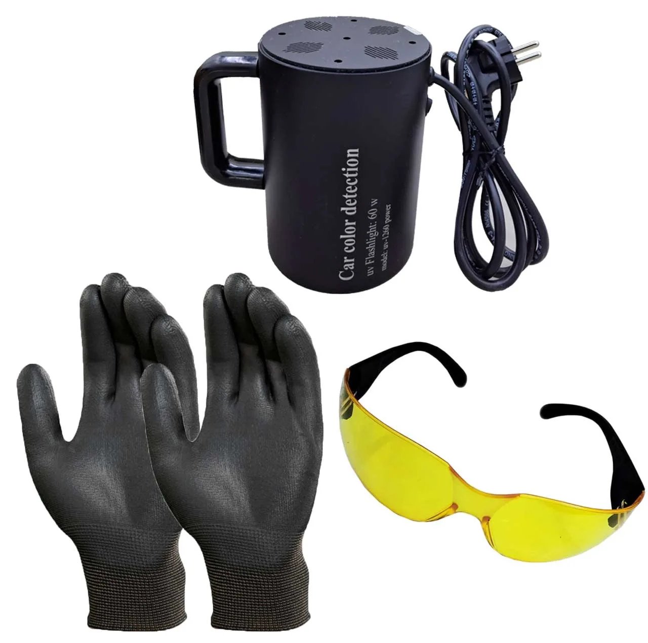 چراغ قوه یووی مدل کارشناسی رنگ خودرو مدل UV-1260 POWER