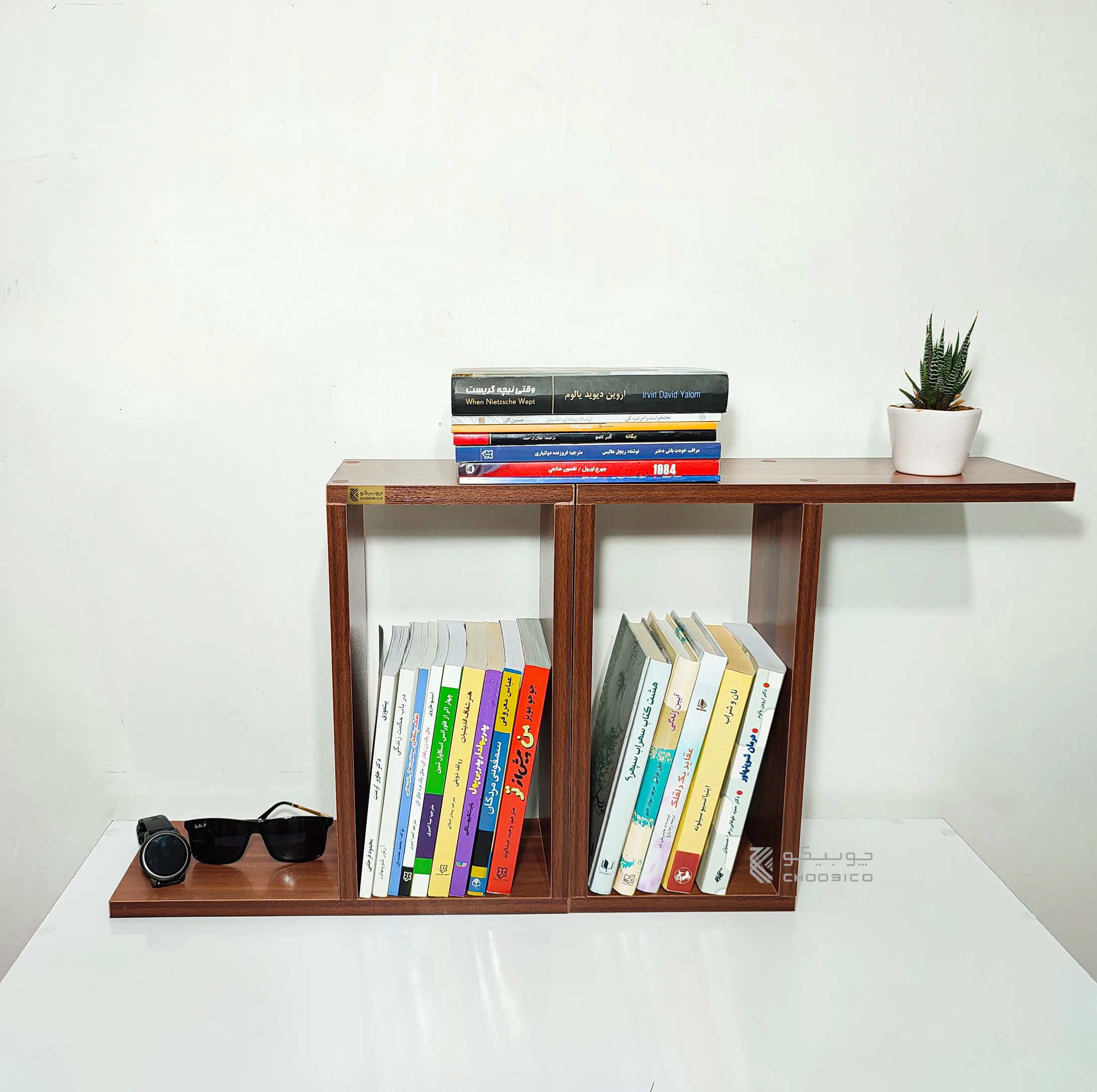 کتابخانه رومیزی چوبیکو مدل bookSelf1