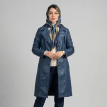 کت چرم زنانه السانا مدل هرمینا کد 235005