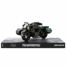 پازل سه بعدی فلزی رنگی 193تکه برند پیسکول مدل 750 motorcycle مناسب رده سنی +16