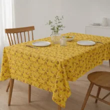 سفره ۸ نفره طرح زردآلو ۸ سایز ۱۴۰*۹۰ سانتیمتر