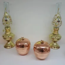 قندان مسی طرح انار کد ZH05.2