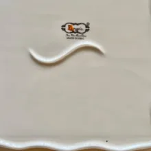 سینی دسته‌دار آنجلا مدل ZP-495 سایز 26x23 سانتی متر