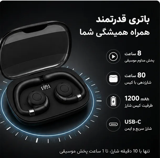 هدفون بلوتوثی مدل Gtws