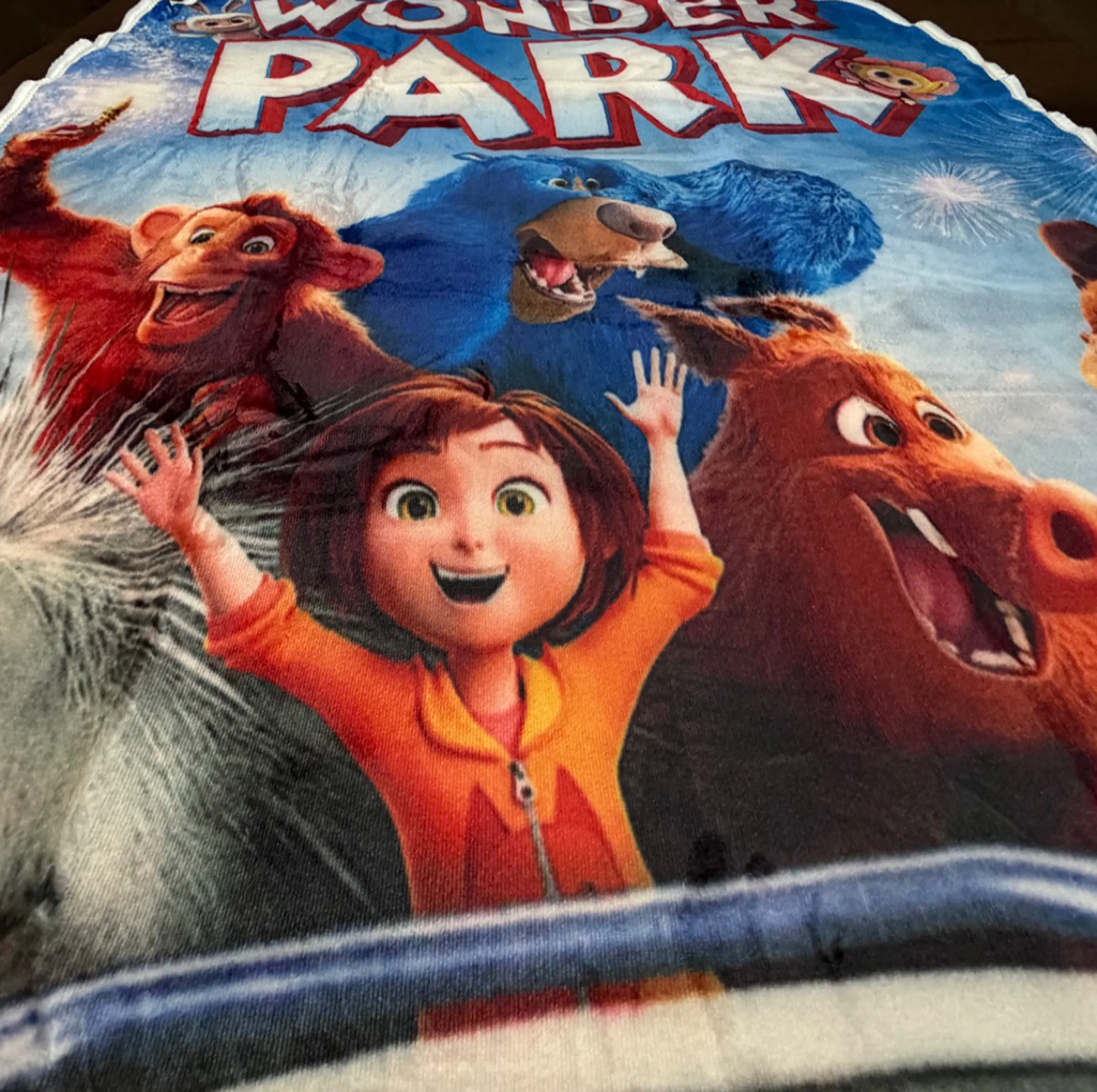 پتو کودک مدل Wonder Park سایز 110*150 سانتی متر
