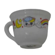 سرویس غذا خوری 5 پارچه پارس اوپال طرح رنگین کمانی کد B660