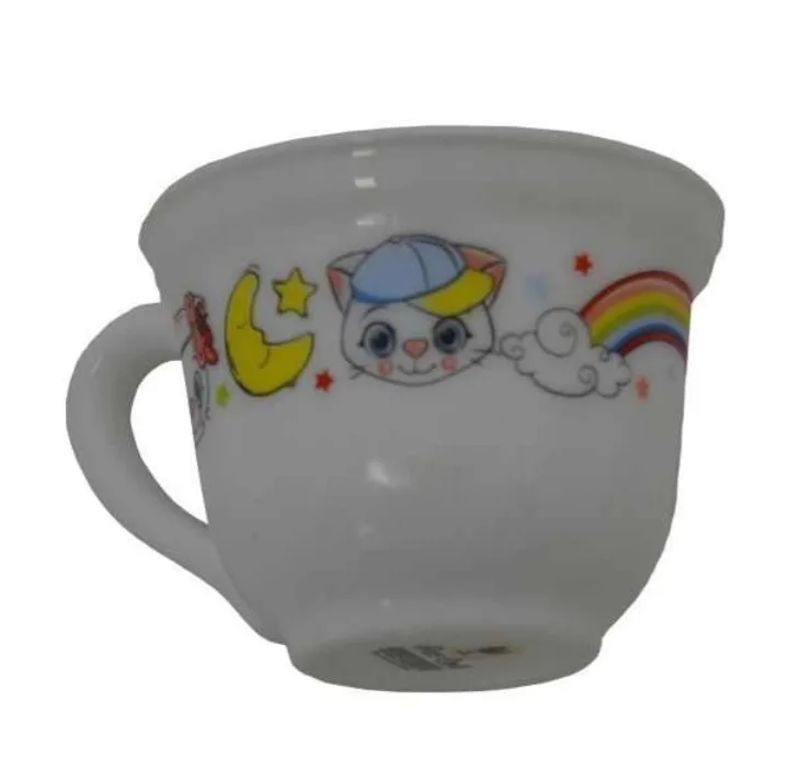 سرویس غذا خوری 5 پارچه پارس اوپال طرح رنگین کمانی کد B660