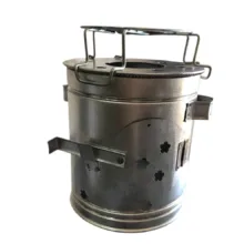 بخاری هیزمی زمین مدل آتشدان ۱