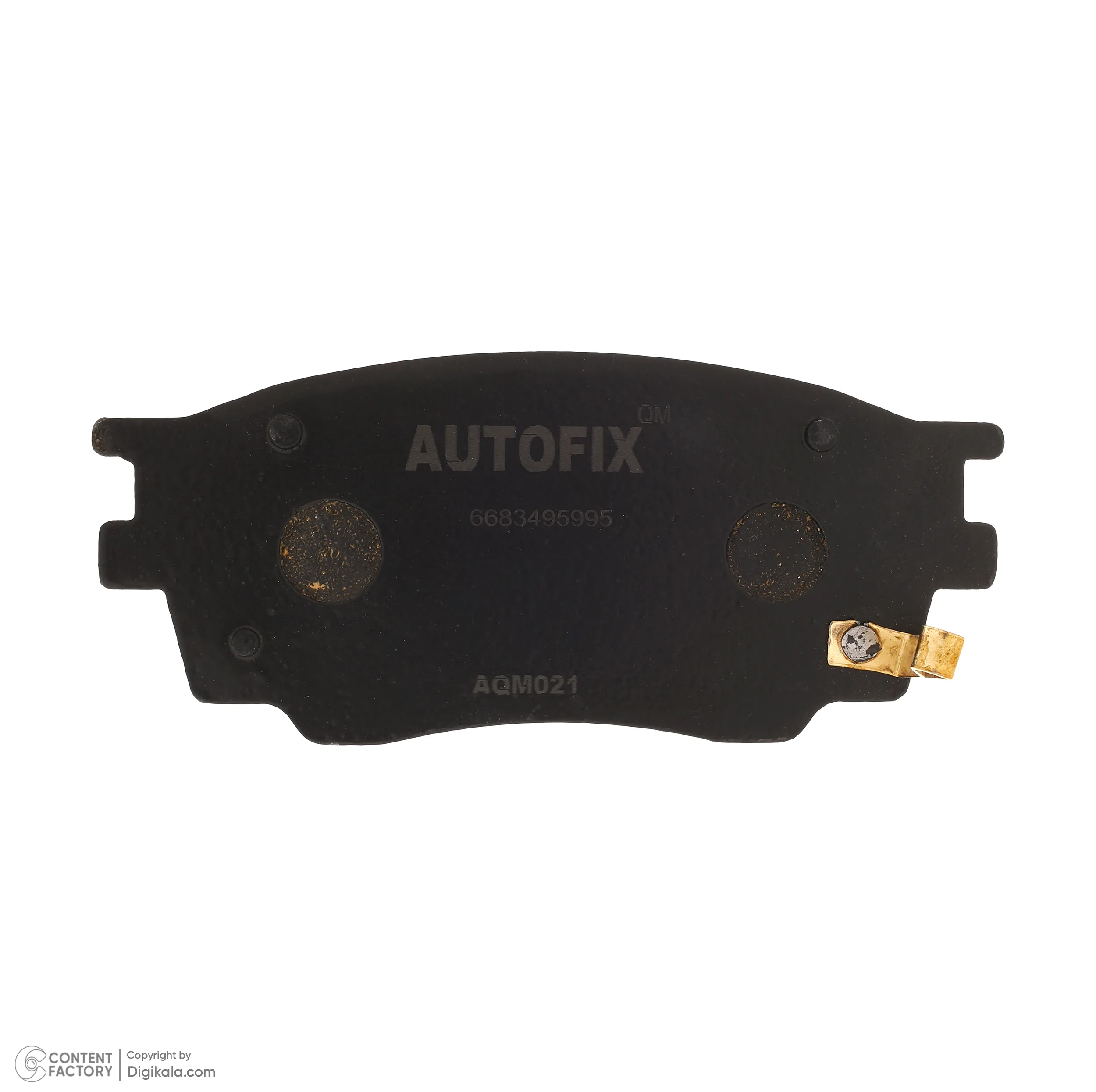 لنت ترمز جلو اتوفیکس مدل AQM021 مناسب برای خودرو شاهین و آریو Z300