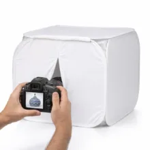 چادر عکاسی مدل مکعبی ابعاد 32×32 سانتی‌متر