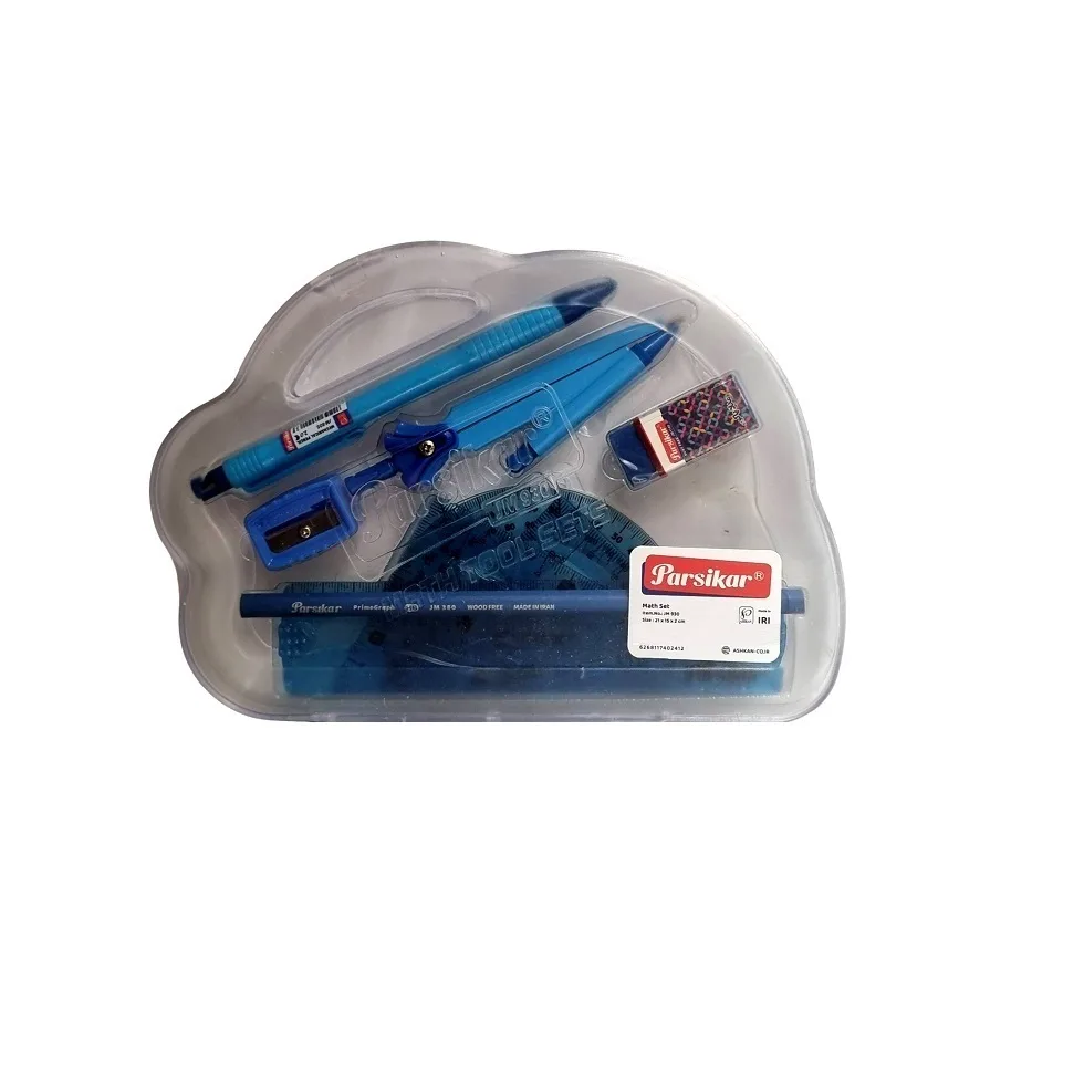 ست پرگار پارسیکار کد JM-930 مجموعه 9 عددی