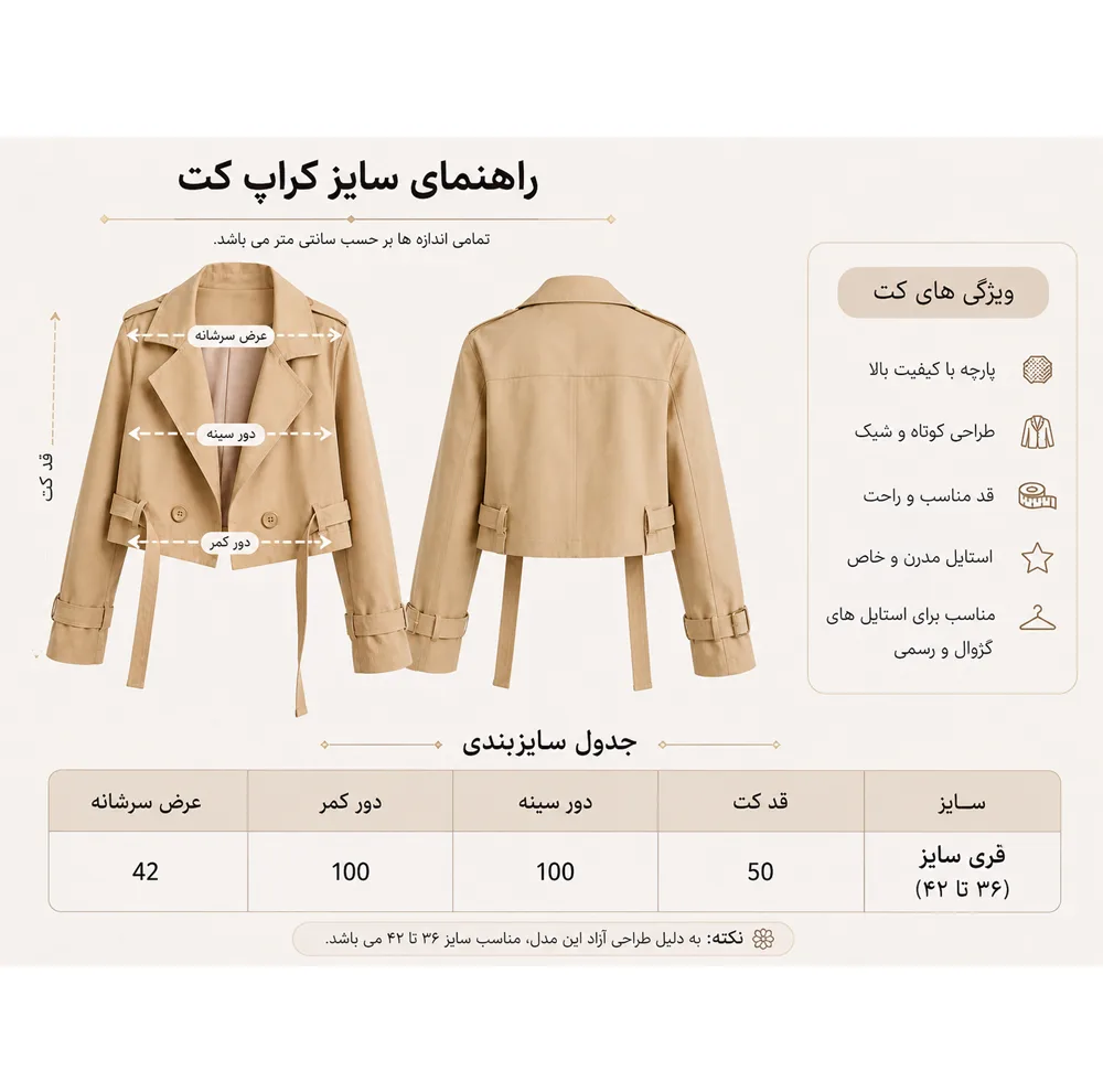 بارانی زنانه مدل 212