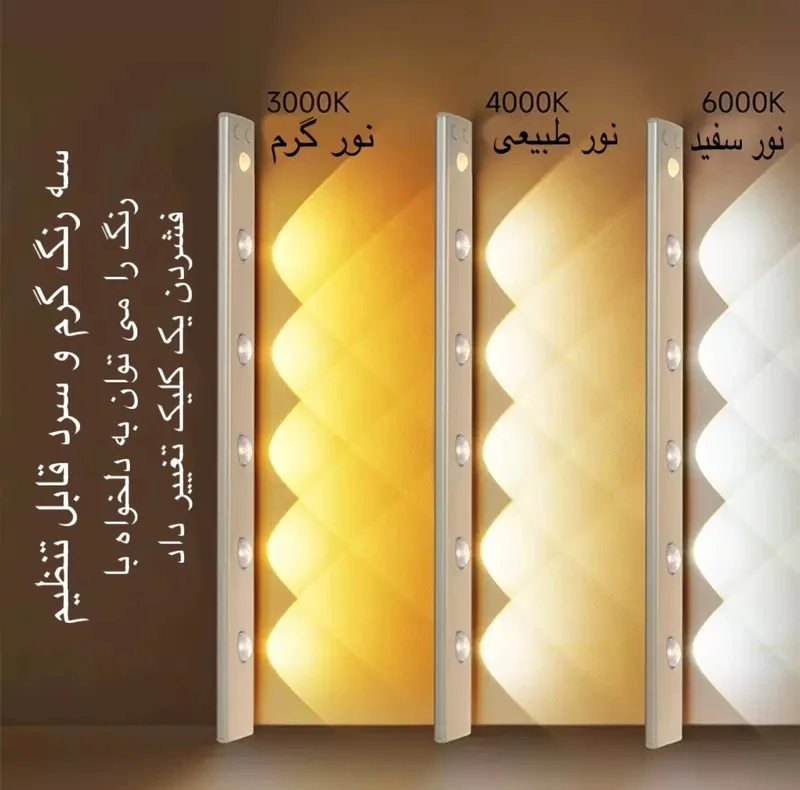 چراغ ال ای دی 0.75 وات مدل زیر کابینتی کد 80CM