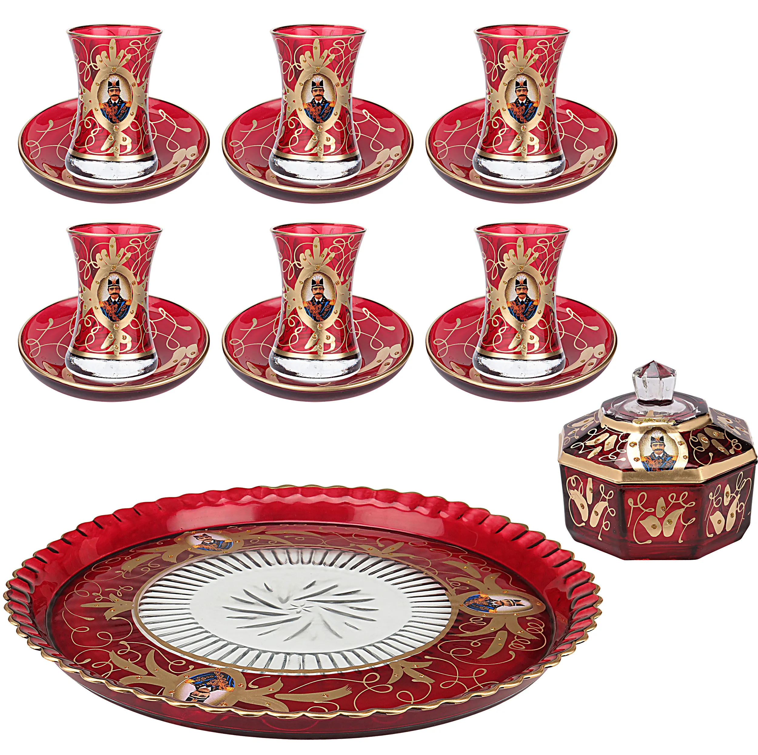 سرویس چایی خوری 14 پارچه مدل RS500
