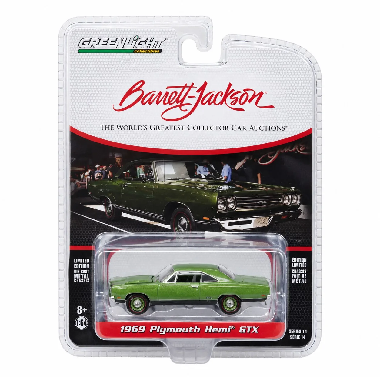 ماشین بازی گرین لایت مدل HW 1969 Plymouth HEMI GTX