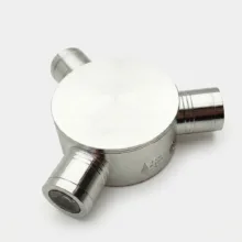 چراغ دیواری حیاطی زاک مدل دکوراتیو طرح سه طرفه 3W