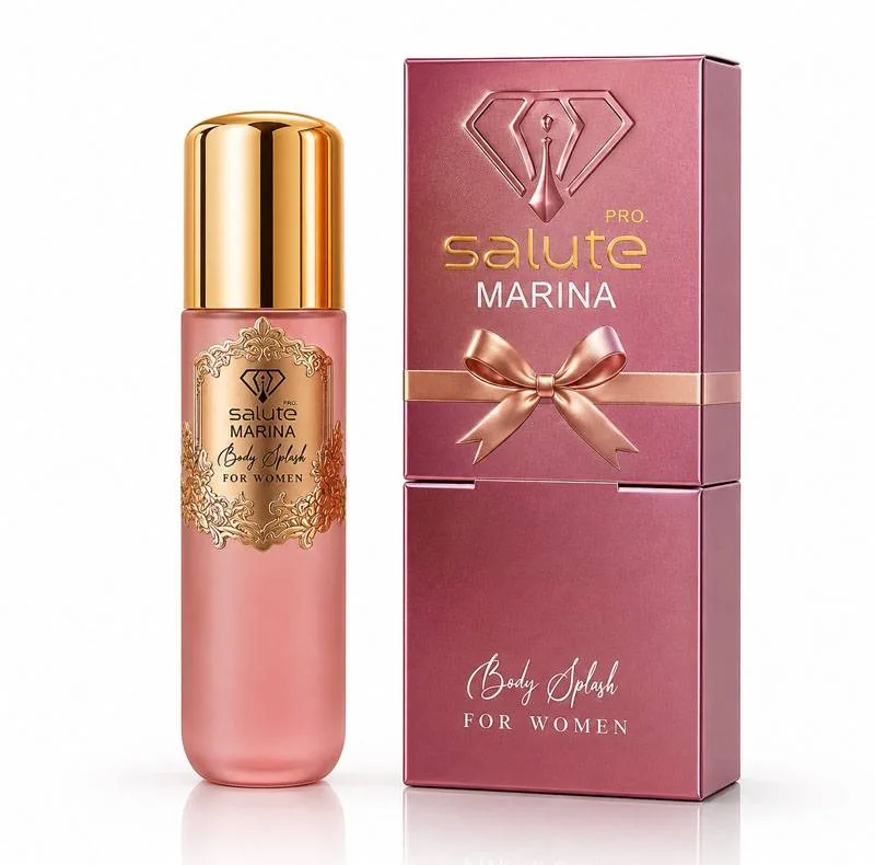 بادی اسپلش سالوته پرو مدل MARINA با رایحه گرم و شیرین حجم 150 میلی لیتر