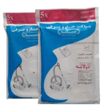 کیسه جاروبرقی همتا مدل H_A137 مناسب برای جاروبرقی فیلیپس مجموعه 2 عددی