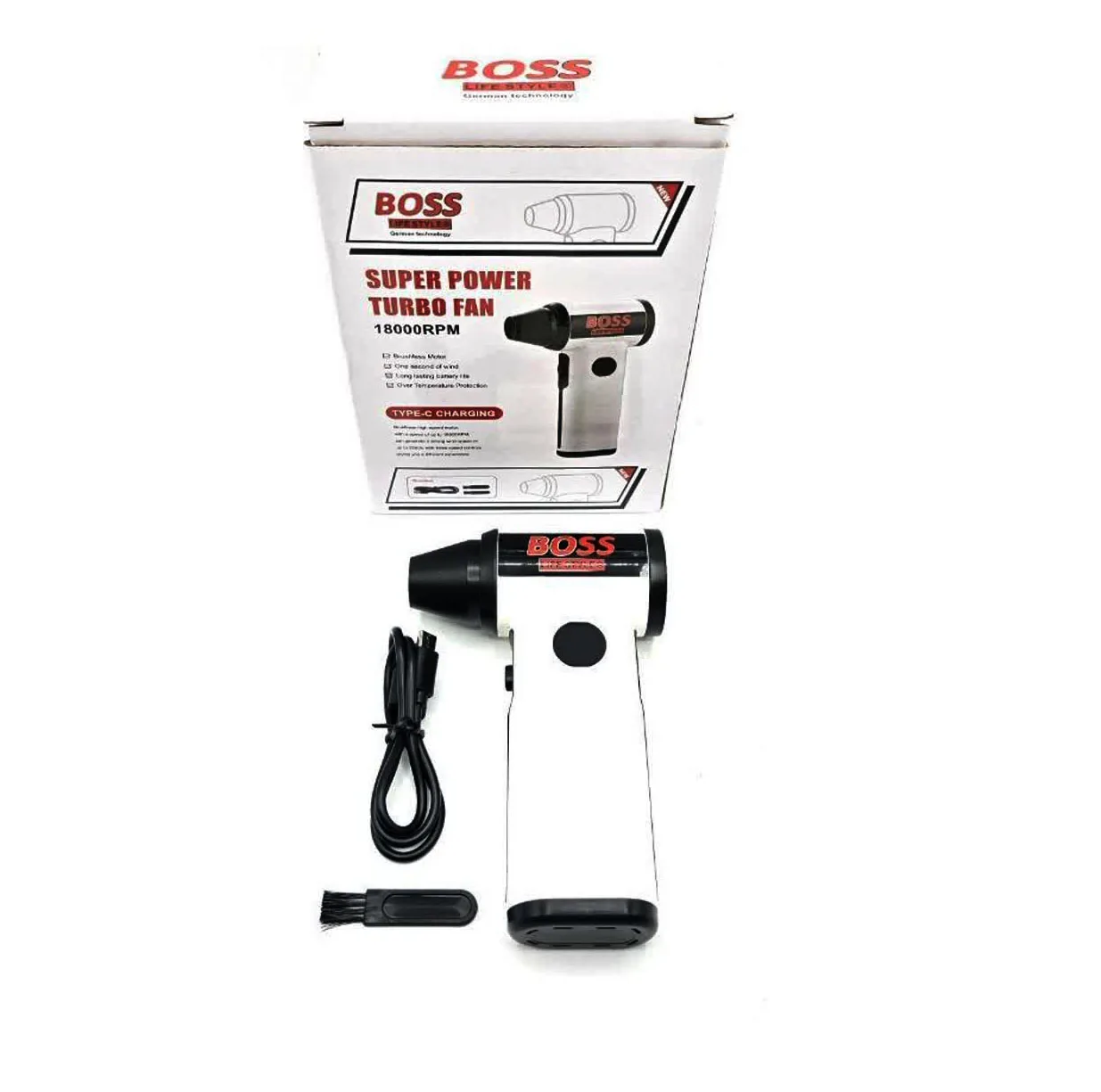 دستگاه دمنده شارژی باس مدل جت فن BS-03