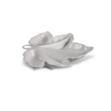 اردوخوری گلد کیش طرح برگ مدل GK602120، جنس سرامیک، مناسب شستشو در ماشین ظرفشویی