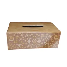 جعبه دستمال کاغذی مدل تکسچر کد 200