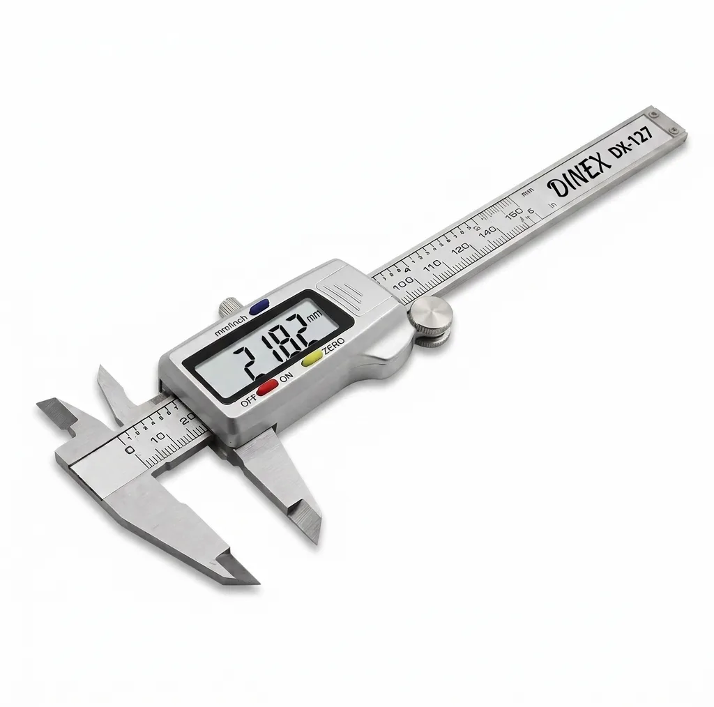 کولیس دیجیتال دینکس مدل DX-127 گستره 0 تا 150 میلی‌متر