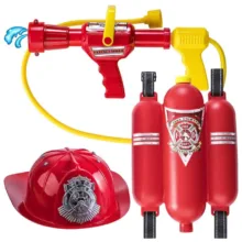 ست اسباب بازی لوازم آتش نشانی ناب سل مدل آب پاش ،کلاه، چکش و ابزار کدFIRE FIGHTING TOOL SET NAAB001 مجموعه 7 عددی